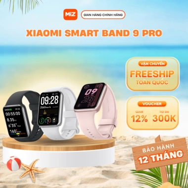 Xiaomi Band 9 Pro - Vòng Đeo Tay Thông Minh Bản Quốc Tế, Bảo Hành 12 Tháng, 1.990.000₫