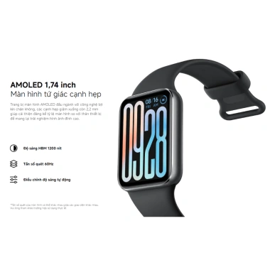 Xiaomi Band 9 Pro - Vòng Đeo Tay Thông Minh Bản Quốc Tế, Bảo Hành 12 Tháng, 1.990.000₫