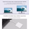 XIAOMI Bộ chuyển đổi Type‑C sang HDMI 4K + USB 3.0 & Sạc nhanh, Tương thích mọi thiết bị – Giá chỉ 399.000₫ 4