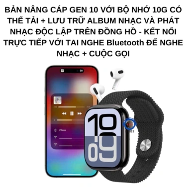 Xiaomi HK10 Pro Max+ Đồng Hồ Thông Minh – Nghe Gọi, Tai Nghe, Theo Dõi Sức Khỏe, Giá 1,279,000₫