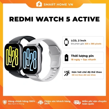 Xiaomi Mi Band 10 - Watch 5 Active Lite Đồng Hồ Thông Minh Quốc Tế Giá 800k