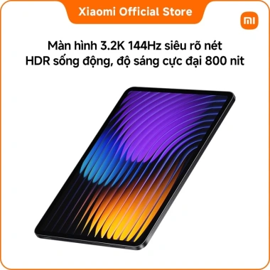Xiaomi Pad 7 8+128/256GB – Màn hình 3.2K 144Hz, HyperAI, Giá 11.49 triệu