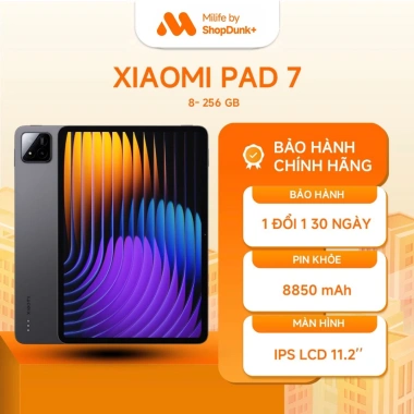 Xiaomi Pad 7 8GB/256GB - Máy tính bảng chính hãng, bảo hành 18 tháng 10,2 triệu