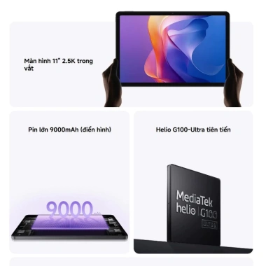 Xiaomi Redmi Pad 2 Wi‑Fi 4/6GB 128GB – Máy tính bảng chính hãng, BH 18 tháng, 7.9 triệu 2
