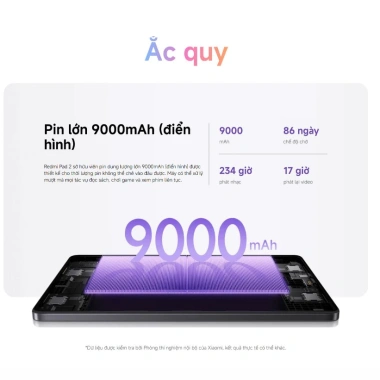 Xiaomi Redmi Pad 2 Wi‑Fi 4/6GB 128GB – Máy tính bảng chính hãng, BH 18 tháng, 7.9 triệu 5