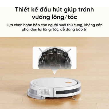 Xiaomi Robot Vacuum E5 robot hút bụi 2.000Pa, phủ 150m2, 3 cấp độ, chỉ 2.060.000₫