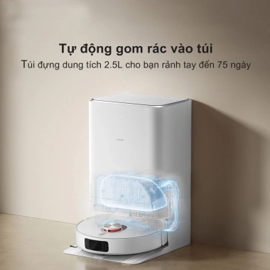 Xiaomi Robot X20 Pro 7.000Pa - Hút bụi lau nhà, trạm sạc đa năng, giảm còn 10,830,000₫ 2