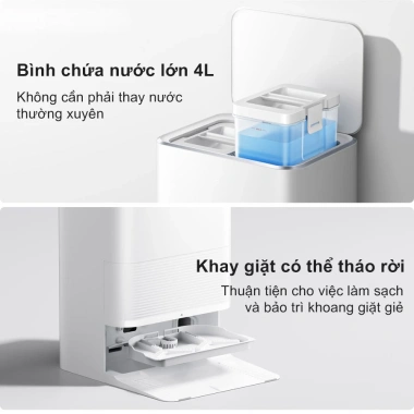 Xiaomi Robot X20 Pro 7.000Pa - Hút bụi lau nhà, trạm sạc đa năng, giảm còn 10,830,000₫ 5