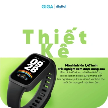 Xiaomi Smart Band 9 Active - Vòng đeo tay thông minh TFT 1,47 inch, pin 18 ngày, giá 559.000 VND 2