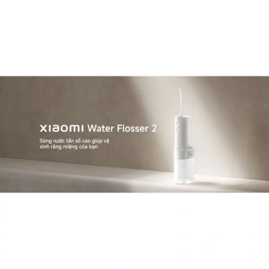 Xiaomi Water Flosser 2 - Máy tăm nước chính hãng, bảo hành 12 tháng, giá ưu đãi 1,4tr 2 Xiaomi Water Flosser 2 - Máy tăm nước chính hãng, bảo hành 12 tháng, giá ưu đãi 1,4tr 2