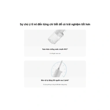 Xiaomi Water Flosser 2 - Máy tăm nước chính hãng, bảo hành 12 tháng, giá ưu đãi 1,4tr 9 Xiaomi Water Flosser 2 - Máy tăm nước chính hãng, bảo hành 12 tháng, giá ưu đãi 1,4tr 9