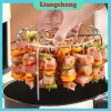 Xiên Nướng Thịt INOX cho Nồi Chiên Không Dầu - Giá đỡ dọc, Vỉ BBQ, Thịt Nướng Chỉ 19.999đ