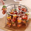 Xiên Nướng Thịt INOX cho Nồi Chiên Không Dầu - Giá đỡ dọc, Vỉ BBQ, Thịt Nướng Chỉ 19.999đ 3