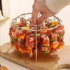 Xiên Nướng Thịt INOX cho Nồi Chiên Không Dầu - Giá đỡ dọc, Vỉ BBQ, Thịt Nướng Chỉ 19.999đ 7