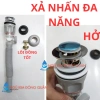 Xiphong Xả Lavabo Lật Xám - Bộ Xả Thoát Nước Chậu Rửa Mặt Dây Ruột Gà Định Hình Tư Thế Giá 40.660 VND 2
