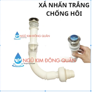 Xiphong Xả Lavabo Lật Xám - Bộ Xả Thoát Nước Chậu Rửa Mặt Dây Ruột Gà Định Hình Tư Thế Giá 40.660 VND 12