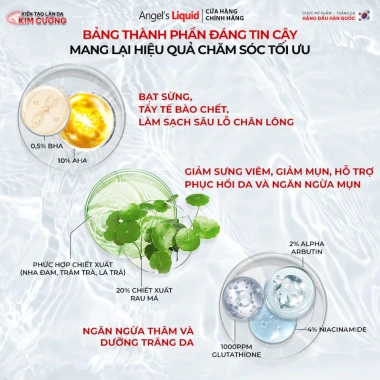 Xịt Angel's Liquid Glutathione+ Spot Care 150ml Hàn Quốc - Cải thiện mụn lưng, mờ thâm sau mụn, giảm giá 22%
