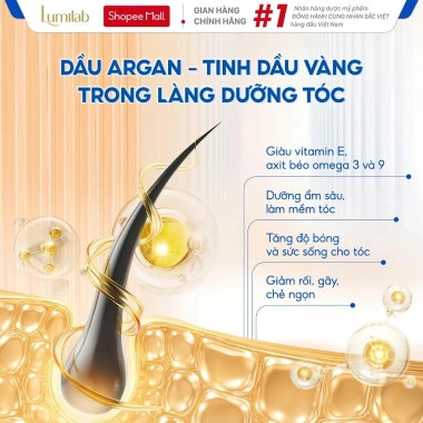 Xịt bảo vệ tóc Lumilab Heat Defense 140ml - Chống nhiệt, khôi phục tóc, giữ nếp bóng mượt, 365k