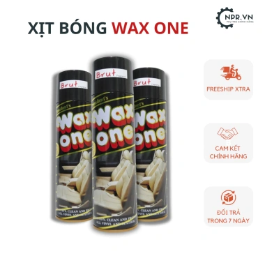 Xịt bóng đa năng Wax One 450ml Thái Lan - Đánh bóng da, taplo, nội thất ô tô, giá 90.000đ