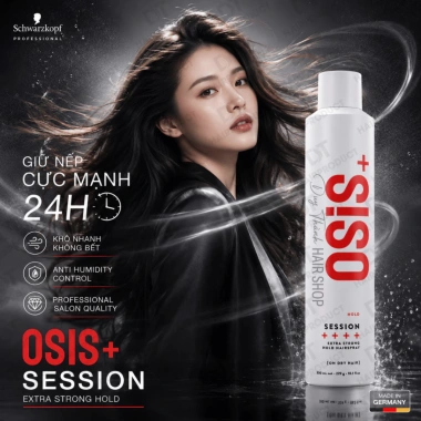 Xịt Bóng & Gôm Cứng Giữ Nếp OSIS+ Sparkler/Session/Freeze 300ml - Tóc Mượt, Giữ Nếp Bền 6 Xịt Bóng & Gôm Cứng Giữ Nếp OSIS+ Sparkler/Session/Freeze 300ml - Tóc Mượt, Giữ Nếp Bền 6