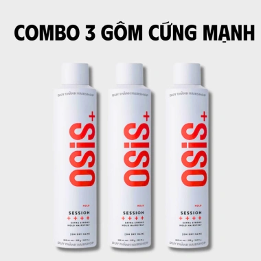 Xịt Bóng & Gôm Cứng Giữ Nếp OSIS+ Sparkler/Session/Freeze 300ml - Tóc Mượt, Giữ Nếp Bền 15 Xịt Bóng & Gôm Cứng Giữ Nếp OSIS+ Sparkler/Session/Freeze 300ml - Tóc Mượt, Giữ Nếp Bền 15