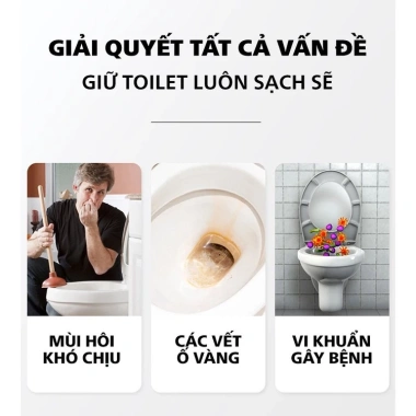 Xịt Bọt Vệ Sinh Toilet Hitechlife 500ml - Bóng, Diệt Khuẩn, Hương Chanh 60.000đ