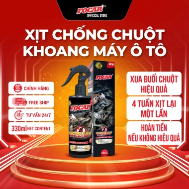 Xịt chống chuột khoang máy ô tô FOCAR - Đuổi chuột hiệu quả, an toàn 100% thiên nhiên, giảm giá tới 224.851₫ 8