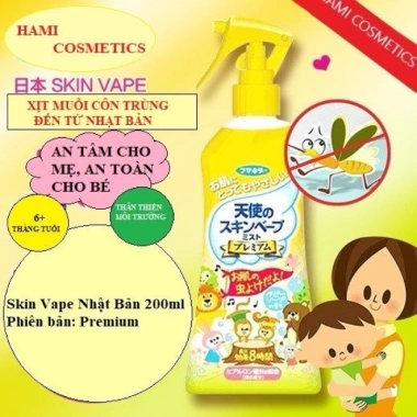 Xịt chống muỗi, côn trùng SKIN VAPE Nhật Bản - Diệt nhanh, an toàn, chỉ 178.000đ