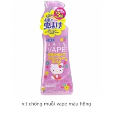 Xịt Chống Muỗi Đốt Skin Vape Nhật Bản 200ml với Hiệu Quả Ngay, Giá Giảm 138k