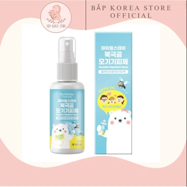 Xịt chống muỗi My Earthday 50ml nội địa Hàn an toàn cho bé 6 tháng 91.581₫