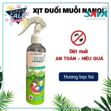 Xịt chống muỗi Nanol xua đuổi côn trùng an toàn cho trẻ, chỉ 59.000₫ 2 Xịt chống muỗi Nanol xua đuổi côn trùng an toàn cho trẻ, chỉ 59.000₫ 2