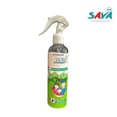 Xịt chống muỗi Nanol xua đuổi côn trùng an toàn cho trẻ, chỉ 59.000₫