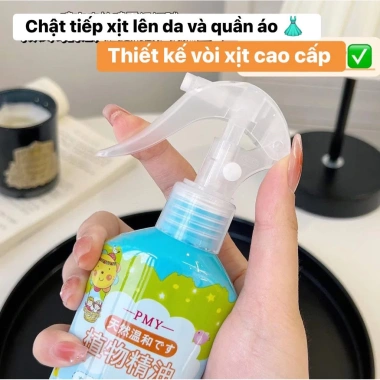 Xịt chống muỗi PMY 200ml cho bé - Đuổi côn trùng an toàn, giảm giá 55.000đ