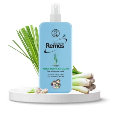 Xịt chống muỗi Remos 70ml xua muỗi 10h nhẹ dịu cho bé, giá ưu đãi 51.000₫ 7