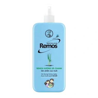 Xịt Chống Muỗi Remos Hương Khuynh Diệp Chanh Sả Lavender 70ml-150ml Giá 69k 3