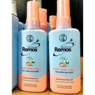 Xịt Chống Muỗi Remos Hương Khuynh Diệp Chanh Sả Lavender 70ml-150ml Giá 69k 7