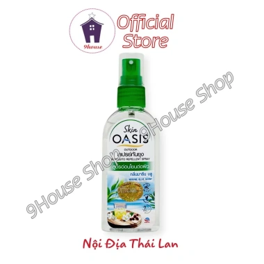 Xịt Chống Muỗi Skin Oasis Thái Lan 70ml - An Toàn Cho Trẻ Em & Người Lớn, Giá Ưu Đãi 83.000₫ 4