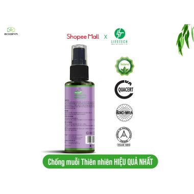 Xịt chống muỗi thiên nhiên Heroh 60ml - EcoairVN, diệt muỗi nhanh, an toàn, giá ưu đãi 85.000₫