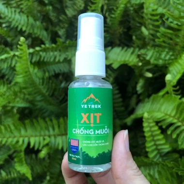 Xịt chống muỗi YETREK 40 30ml - Không vắt, diệt muỗi nhanh, giảm giá 115.000đ