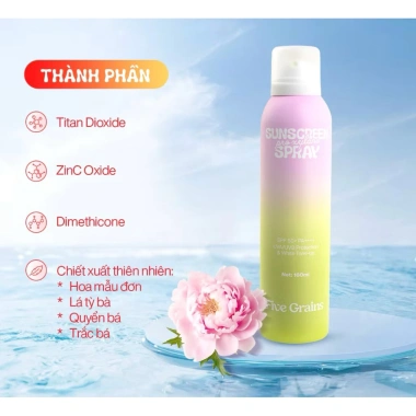 Xịt chống nắng cao cấp Five Grains nâng tone Pro-Xylane 160ml - Giá chỉ 175k