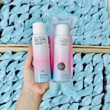 Xịt Chống Nắng MAYCREATE 150ml - Trắng Da, Nâng Tone, Chống Thấm Nước, Chính Hãng, Giá 39.000₫