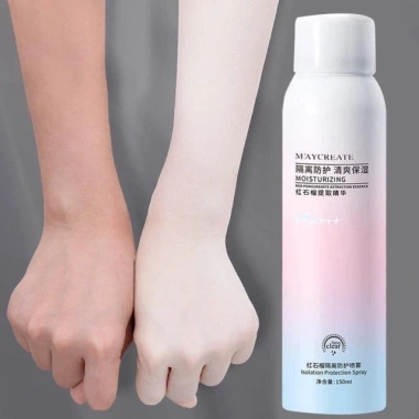 Xịt Chống Nắng MAYCREATE 150ml - Trắng Da, Nâng Tone, Chống Thấm Nước, Chính Hãng, Giá 39.000₫