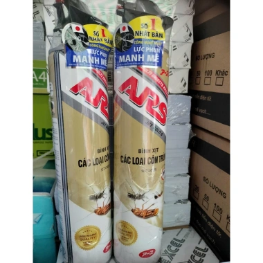 Xịt côn trùng ARS không mùi 600ml - Diệt muỗi nhanh, tặng hộp ngang muỗi, chỉ 30.000đ