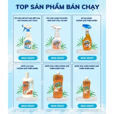 Xịt đa năng Hikit hương quế thiên nhiên: giảm còn 27.000đ, khử mùi nhanh