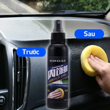 Xịt Đánh Bóng Nội Thất Ô Tô Đa Năng 120ml – Vệ Sinh Sâu, Bóng Bẩy, Giá 19.207 VND 2
