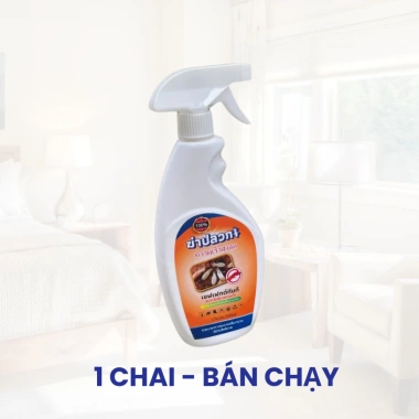 Xịt Diệt Mối Mọt Thái Lan 500ml Bảo Vệ Đồ Gỗ, Tủ Bếp, Sàn Gỗ An Toàn, Hiệu Quả