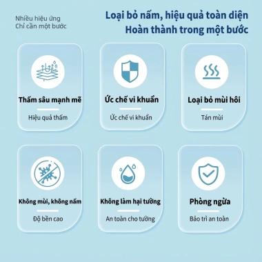 Xịt diệt nấm 99.9% nhập khẩu Nhật Bản – Ngăn ngừa nấm mốc, không để lại vết bẩn, hiệu quả cao