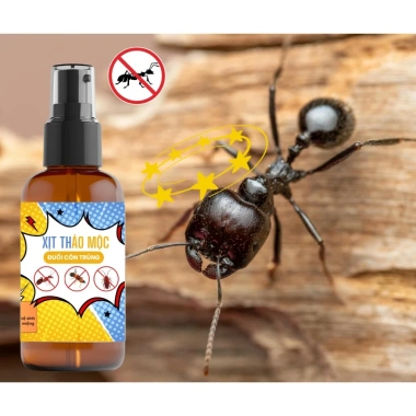 Xịt Đuổi Kiến Cấp Tốc Đuổi Ruồi Cho Nhà Bếp & Nhà Vệ Sinh - Giá 65.000 VNĐ