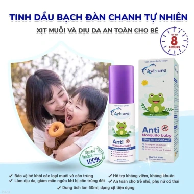 Xịt đuổi muỗi Avisure Mosquito Baby tinh dầu thiên nhiên cao cấp 50ml - 54.899đ 2