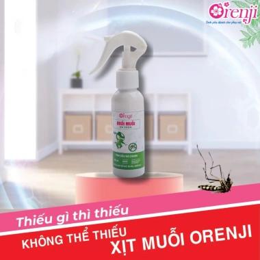 Xịt đuổi muỗi, kiến, gián tinh dầu sả chanh ORENJI - An toàn cho bé, chỉ 40.000 10 Xịt đuổi muỗi, kiến, gián tinh dầu sả chanh ORENJI - An toàn cho bé, chỉ 40.000 10